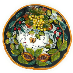 ceramiche d'arte parrini bowl handmade Florence 13 inch