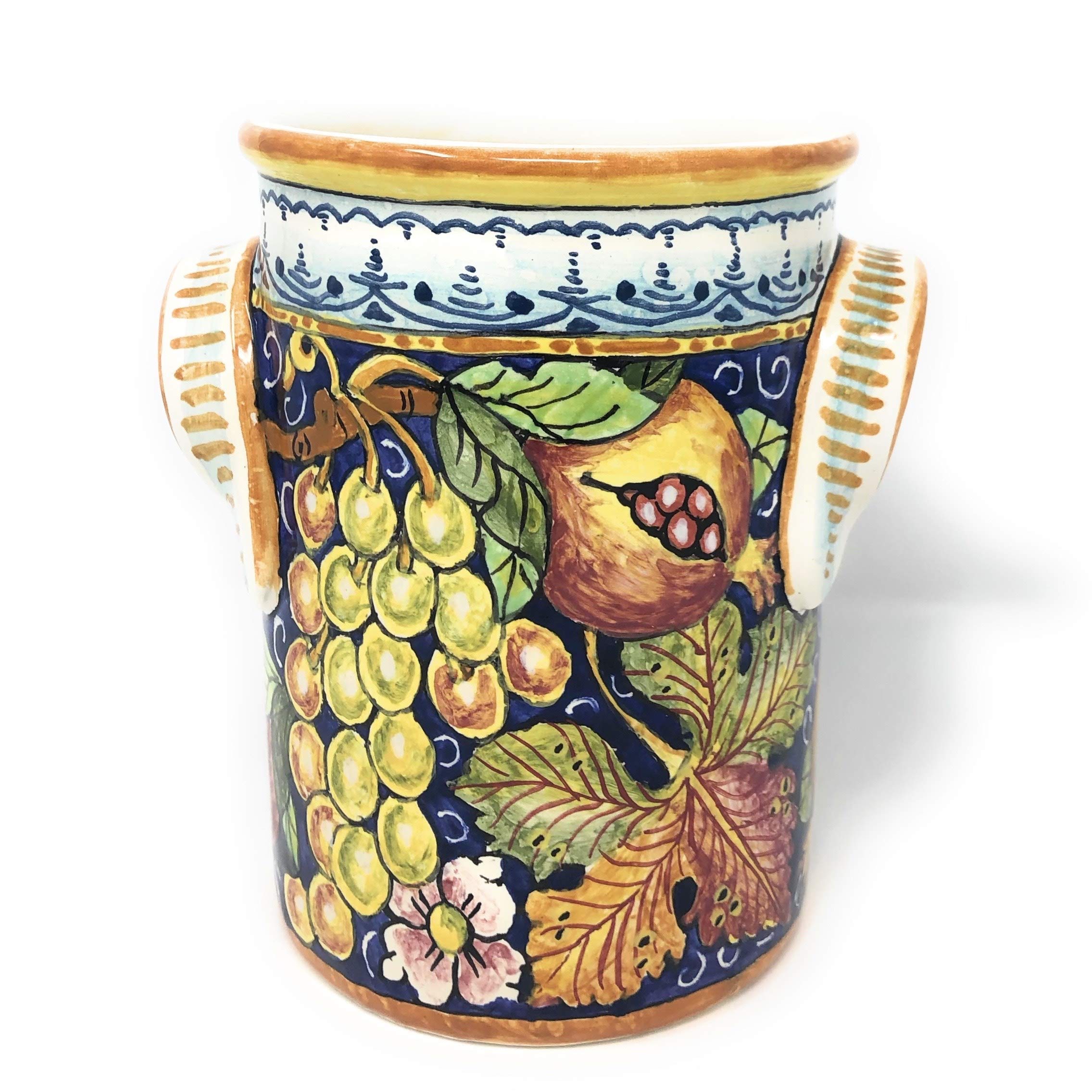 Ceramiche d'Arte Parrini utensil holder front view