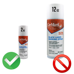CerMark Ultra 2oz metal marking aerosol can