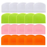 CEWIFO bench scraper set 20-piece in assorted colors