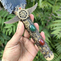 Chakra balancing meditation knife for energy work