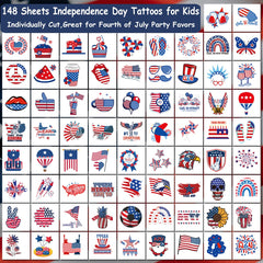 waterproof long lasting patriot tattoos for independence day