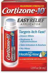 CHATTEM Cortizone-10 Easy Relief Applicator Anti-Itch Liquid 1.25 oz packaging