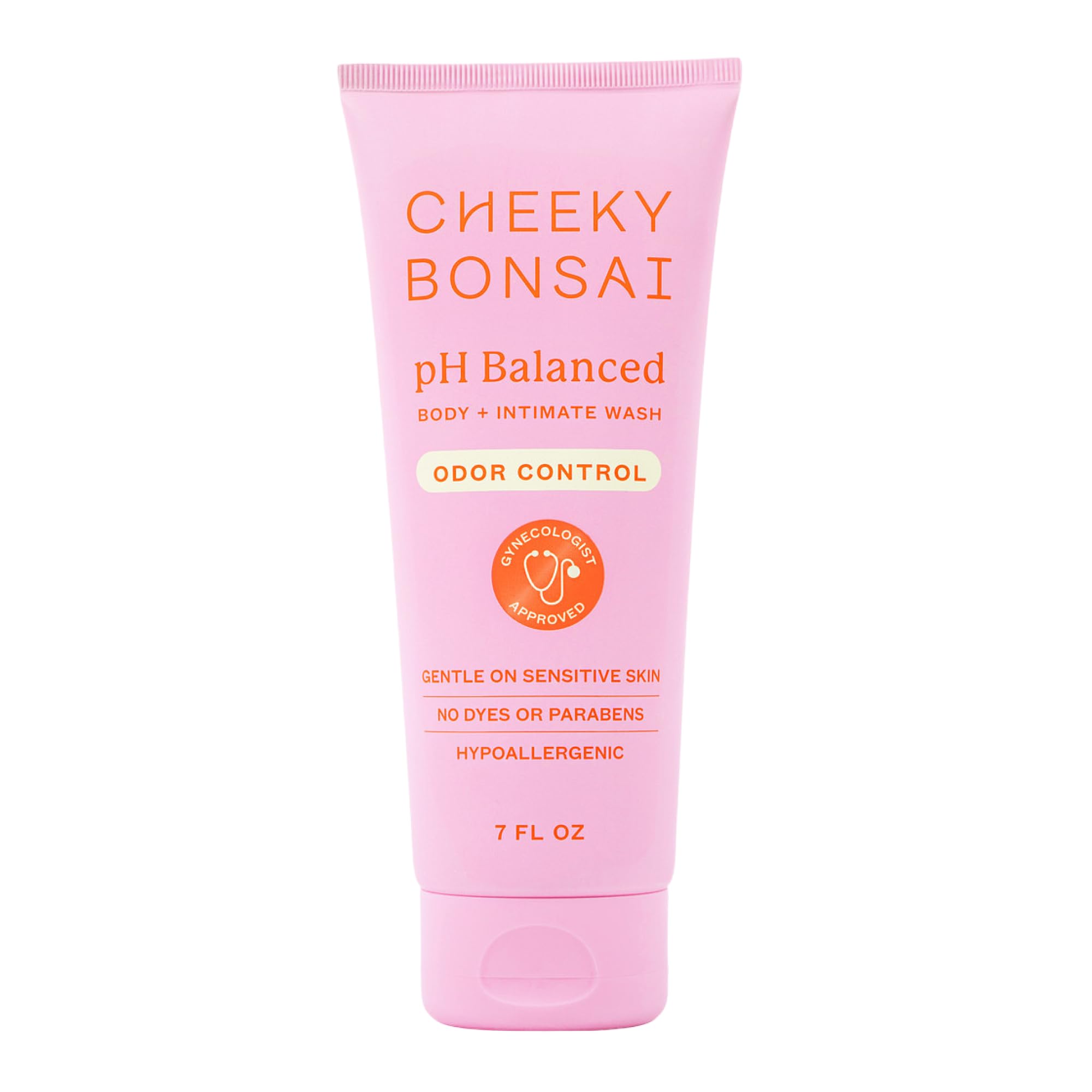 Cheeky Bonsai pH balanced feminine wash bottle 7oz