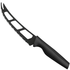 Cheese Knife 5.7in soft semi hard blade with black finish