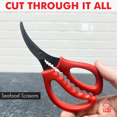 Chef Craft Seafood Scissors curved blades image