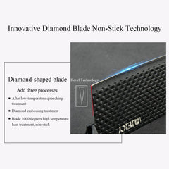 Chef knife with stainless steel blade