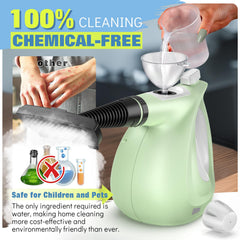 Chemical-free steam cleaner for family safety