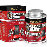Chemical Vulcanizing Cement 3.4FL.Oz tire repair cement with brush top for car tires