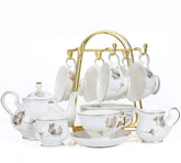 CHENP.HMC 22-Piece Tea Set teapot and cups