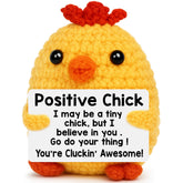Chicken crochet chick Easter basket stuffer