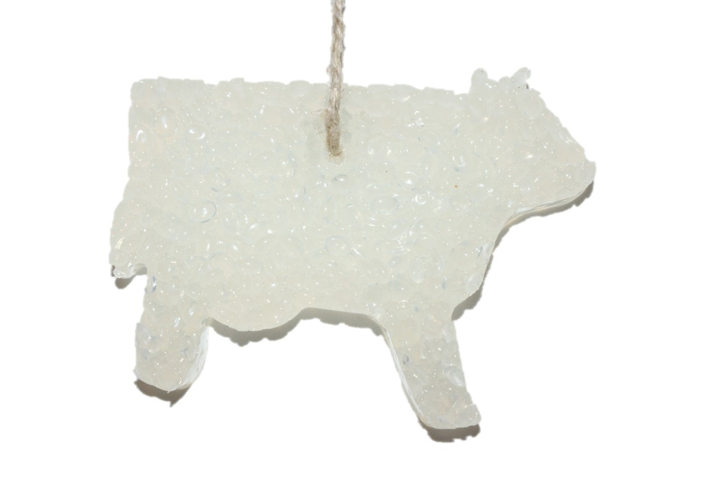 ChicWick Leather and Lace cow shape car freshener fragrance