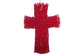 ChicWick Car Candle Spiced Cranberry Cross Shape Car Freshener