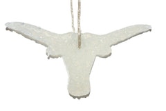 ChicWick car candle French Vanilla Texas Longhorn shape car freshener