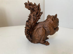 Desk decor chipmunk figurine gift idea for wildlife lovers