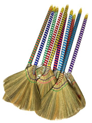 Choi Bong Co Vietnam Hand Made Straw Soft Broom 12 inch head width 40 inch length