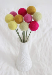 9 inch bendable stems for easy bouquet shaping