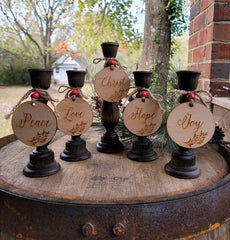 Centerpiece Christ candle holder for Advent set