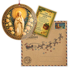 Nativity Scene Christmas Ornament Mary Ornament keepsake