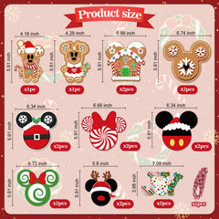 Premium cardstock Christmas banner with double-sided printing