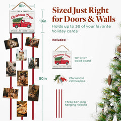 10x10 inch wall hanging card display