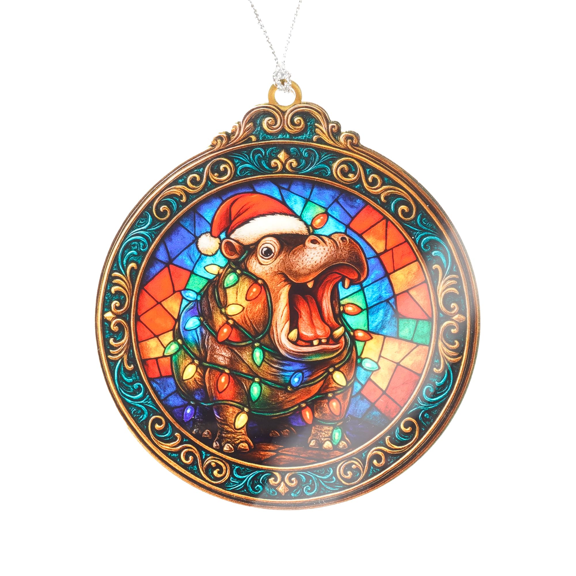 Christmas Hippo Ornaments product image hippo ornament