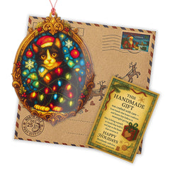 Christmas ornament 2025 tuxedo design