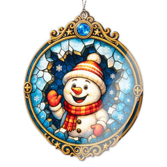 Christmas Ornament 2025 snowman for Christmas tree