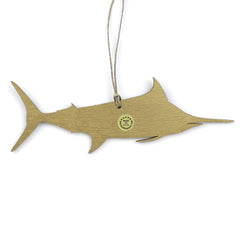 Size approx 6.75 x 2.25 x 0.125 inches ornament