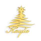 Christmas Place Cards on table setting