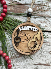 includes twine and beads for hanging ornament
