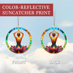 Christmas Tree Yoga Ornament for Instructors and Teachers