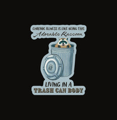 Chronic Illness Magnet fridge magnet in vivid color