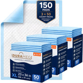 Chucks disposable underpads 23x36 150 count packaging