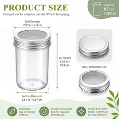 CimoroWin mason jar bottle tall style trap