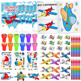 Cinrobiye airplane party favors set packaging