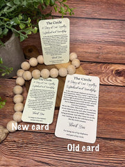 The Circle story theme circle Love Loyalty Sisterhood on ornament