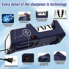 Household knife sharpener Citcgo for bone choppers and fruit knives