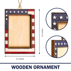 Carved details and stained tones on premium hardwood ornament