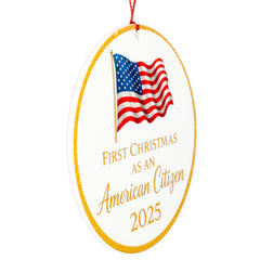 Citizenship gift ornament with story card