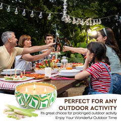 Citronella candles 240 hours burn image