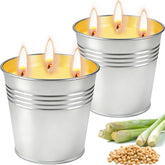 Citronella Candles Outdoor 2-pack 13 oz 3-wick soy candles