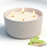 Citronella Candles Outdoor for Patio in 22oz 4-Wick ceramic jar