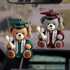 Class of 2025 graduation ornament with cap product image