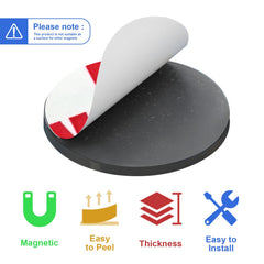 Magnets suitable for whiteboards refrigerators and metal surfaces
