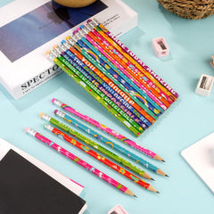 Durable wood #2 pencils with erasers for classroom use