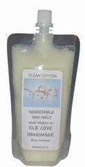 Clean Cotton Wax Melt 7.5 oz squeezable wax for warmers