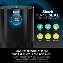 Clean Sense IQ air quality display on purifier