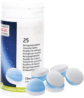 Bottle with 25 Cleaning Tablets for Fully Automatic Coffee Machines