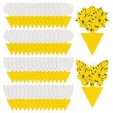 Cleanuper 58 pack yellow sticky gnat traps indoors